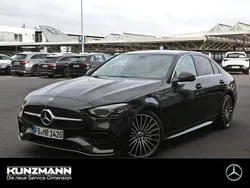 Obsidianschwarz metallic Gebraucht 2025 Mercedes C200 AMG Limousine | 44.980 € (Etwas zu teuer)