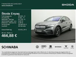 Graphitegrau metallic Gebraucht 2024 Skoda Enyaq iV Lounge SUV | 45.810 € (Etwas zu teuer)