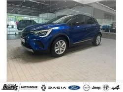 Ironblau metallic/dach black pearlschwarz Gebraucht 2021 Renault Captur Experience SUV | 13.990 € (Guter Preis)
