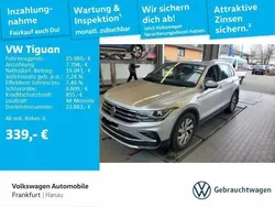 Reflexsilber metallic Gebraucht 2021 VW Tiguan Elegance SUV | 25.980 € (Superpreis)