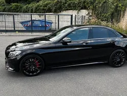 Schwarz Gebraucht 2015 Mercedes C400 AMG line Limousine | 22.999 € (Fairer Preis)