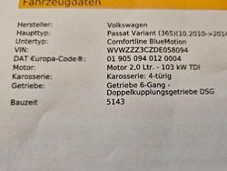 Schwarz Gebraucht 2013 VW Passat Comfortline Kombi | 8.300 € (Guter Preis)