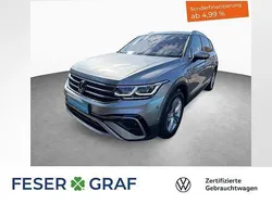 Pyrit silber metallic Gebraucht 2024 VW Tiguan Allspace Elegance SUV | 42.440 € (Fairer Preis)