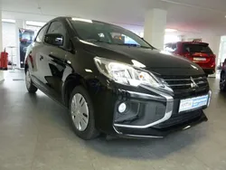 Magic schwarz Gebraucht 2022 Mitsubishi Space Star Select Limousine | 13.860 € (Teuer)