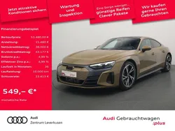 Taktikgrün metallic Gebraucht 2022 Audi e-tron GT quattro Ambiente Limousine | 52.980 € (Guter Preis)