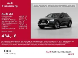 Mythosschwarz metallic Gebraucht 2022 Audi Q3 S-Line SUV | 33.890 € (Fairer Preis)