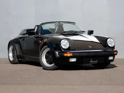 Schwarz Gebraucht 1989 Porsche 911 Cabrio | 169.500 €