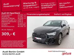 Mythosschwarz metallic Gebraucht 2025 Audi Q3 S-Line SUV | 54.300 € (Teuer)