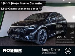 Schwarz / obsidianschwarz Gebraucht 2024 Mercedes EQE AMG 53 Premium Plus SUV | 88.773 € (Teuer)
