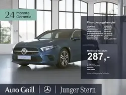 Denimblau metallic Gebraucht 2021 Mercedes A250 Progressive Limousine | 24.900 € (Guter Preis)
