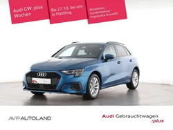 Blau Gebraucht 2021 Audi A3 Sportback Design Limousine | 19.900 € (Fairer Preis)