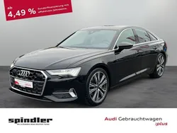 Mythosschwarz metallic Gebraucht 2023 Audi A6 S-Line Limousine | 52.480 € (Etwas zu teuer)