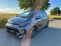 Grau Gebraucht 2021 Kia Picanto GT-Line Kleinwagen | 13.500 € (Fairer Preis)