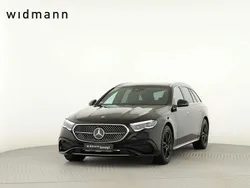 Metalliclack obsidianschwarz Gebraucht 2024 Mercedes E220 AMG Kombi | 52.750 € (Etwas zu teuer)