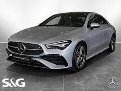 Metalliclack hightechsilber Gebraucht 2024 Mercedes CLA200 AMG Coupé | 38.490 € (Fairer Preis)