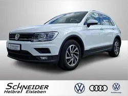 Pure white Gebraucht 2018 VW Tiguan Sound SUV | 18.950 € (Guter Preis)