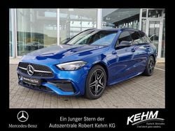Spektralblau (metallic) Gebraucht 2024 Mercedes C300 AMG Kombi | 44.780 € (Fairer Preis)