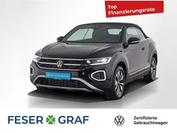 Deep black perleffekt schwarz Gebraucht 2024 VW T-Roc Cabriolet Move Cabrio | 29.440 € (Superpreis)