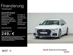 Gletscherweiß metallic (metallic) Gebraucht 2023 Audi A6 S-Line Kombi | 37.499 € (Fairer Preis)