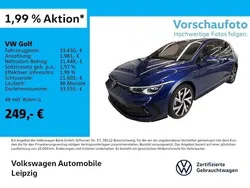 Blau Gebraucht 2024 VW Golf VIII R-line Limousine | 33.430 € (Guter Preis)
