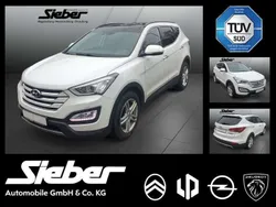 White crystal / mic Gebraucht 2014 Hyundai Santa Fe Premium SUV | 12.990 € (Guter Preis)