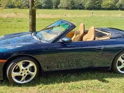 Blau Gebraucht 1999 Porsche 911 Carrera Cabriolet Cabrio | 19.996 € (Superpreis)