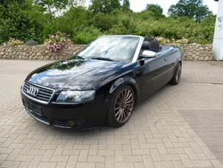 Schwarz Gebraucht 2002 Audi A4 Cabriolet S-Line Cabrio | 7.200 € (Teuer)