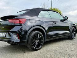 Schwarz Gebraucht 2022 VW T-Roc Cabriolet Black Edition Cabrio | 29.800 € (Fairer Preis)