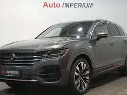 Siliziumgrau metallic Gebraucht 2022 VW Touareg R-line SUV | 53.990 € (Teuer)