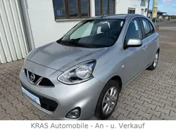 Silber Gebraucht 2015 Nissan Micra Acenta Kleinwagen | 5.499 € (Guter Preis)