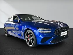 Blau Gebraucht 2022 Genesis G70 Sport Limousine | 29.990 € (Guter Preis)