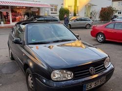 Schwarz Gebraucht 1999 VW Golf Cabriolet Classicline Cabrio | 600 € (Superpreis)