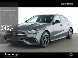 Grau Gebraucht 2024 Mercedes C220 AMG Limousine | 43.422 € (Etwas zu teuer)