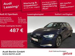Blau Gebraucht 2024 Audi A3 Advanced Plus Limousine | 35.990 €