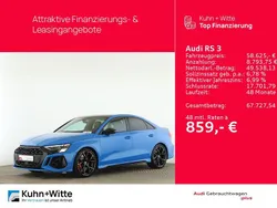 Turboblau Gebraucht 2022 Audi RS3 Ambiente Kleinwagen | 58.625 € (Teuer)