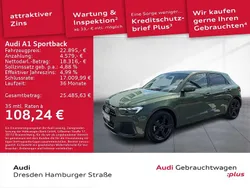 Distriktgrün metallic Gebraucht 2024 Audi A1 Advanced Kleinwagen | 22.895 € (Guter Preis)
