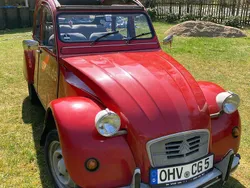 Rot Gebraucht 1989 Citroën 2CV Cabrio | 10.000 €
