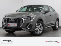 Chronosgrau metallic Gebraucht 2024 Audi Q3 Sportback S-Line SUV | 43.160 € (Guter Preis)