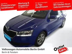 Blau Gebraucht 2021 Skoda Fabia Ambition Kombi | 15.490 € (Guter Preis)