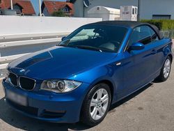 Blau Gebraucht 2008 BMW 120 Cabriolet Cabrio | 11.450 € (Teuer)