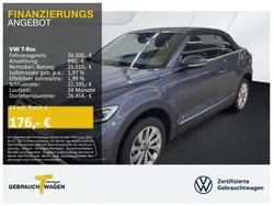 Grau Gebraucht 2024 VW T-Roc Cabriolet Style Cabrio | 26.500 € (Guter Preis)