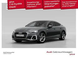 Grau Gebraucht 2023 Audi A5 Sportback S-Line Limousine | 32.960 € (Superpreis)