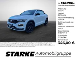 Pure white Gebraucht 2021 VW T-Roc Cabriolet Style Cabrio | 25.980 € (Guter Preis)