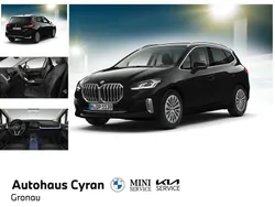 Schwarz Neu 2025 BMW 218 Active Tourer Luxury Line Van / Kleinbus | 39.890 € (Guter Preis)