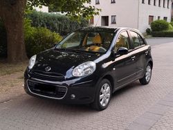 Schwarz Gebraucht 2012 Nissan Micra Visia Kleinwagen | 3.950 € (Etwas zu teuer)
