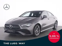Grau metalliclack mountaingrau Gebraucht 2024 Mercedes CLA200 AMG Coupé | 35.845 € (Fairer Preis)
