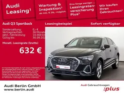 Schwarz Gebraucht 2024 Audi Q3 Sportback S-Line SUV | 56.750 € (Teuer)