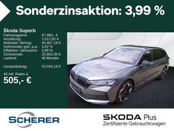 Graphitegrau metallic (metallic) Gebraucht 2025 Skoda Superb SportLine Limousine | 47.980 €