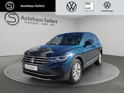 Blau Gebraucht 2021 VW Tiguan Elegance SUV | 31.900 € (Guter Preis)