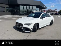 Unilack polarweiß Gebraucht 2023 Mercedes CLA45 AMG AMG Coupé | 54.900 € (Fairer Preis)
